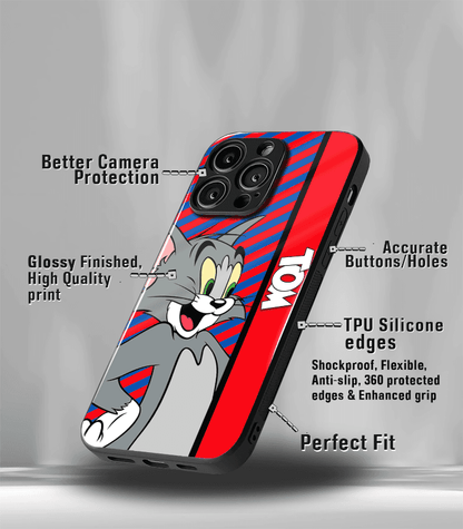Lovely Tom Premium Glossy Phone Case