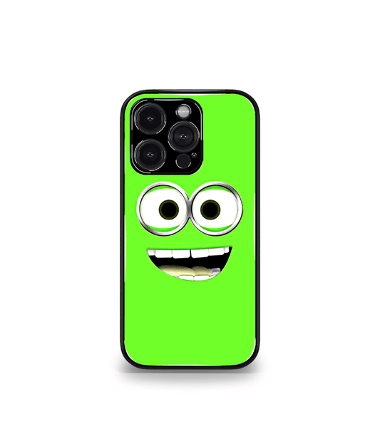 Green Face Premium Glossy Phone Case