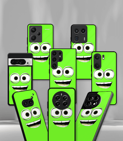 Green Face Premium Glossy Phone Case