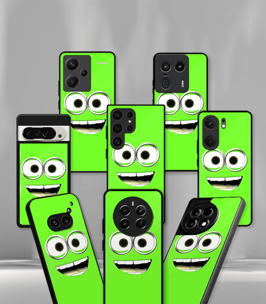 Green Face Premium Glossy Phone Case