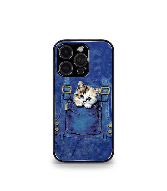 Kitty on Face Premium Glossy Phone Case