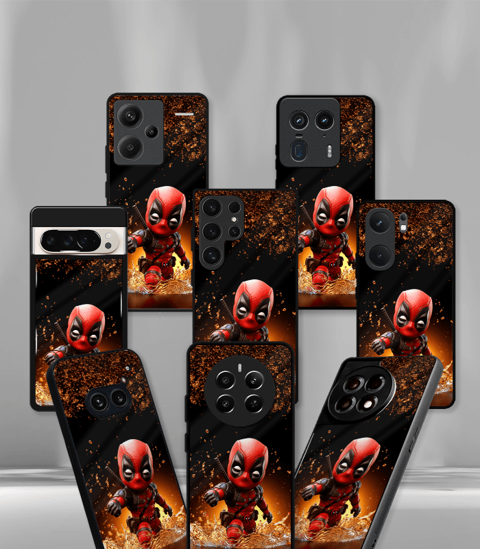 cartoon edition premium glossy phone case