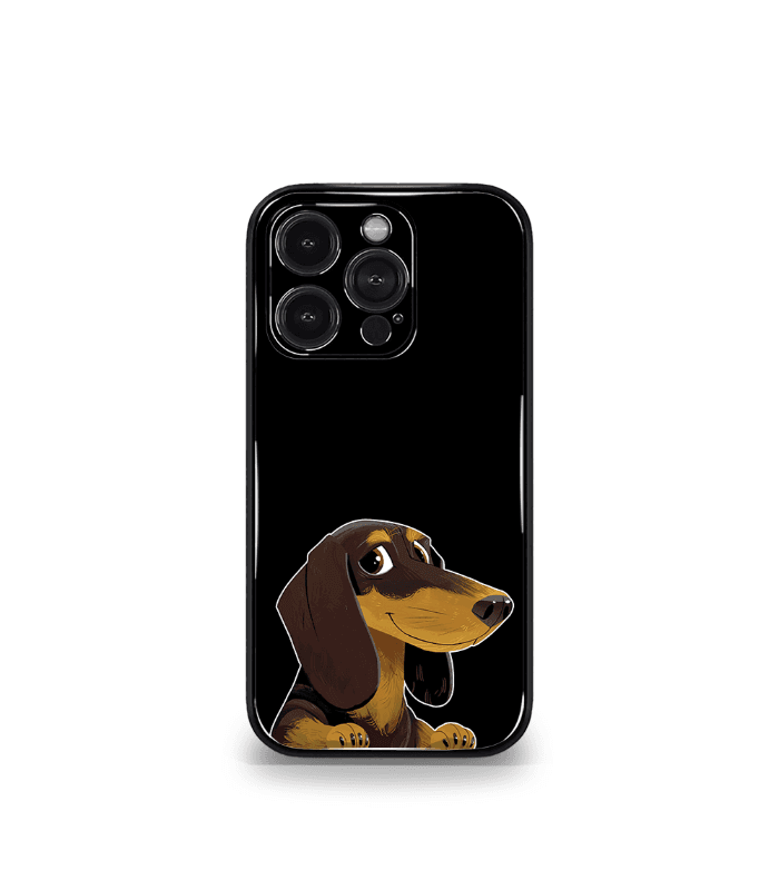 cartoon edition premium glossy phone case