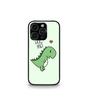 Hug me Dino baby Premium Glossy Phone Case