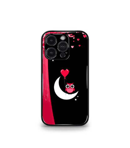 Lovely owl Premium Glossy Phone Case