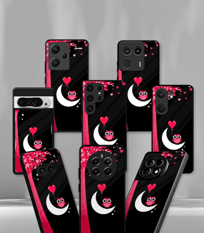 Lovely owl Premium Glossy Phone Case