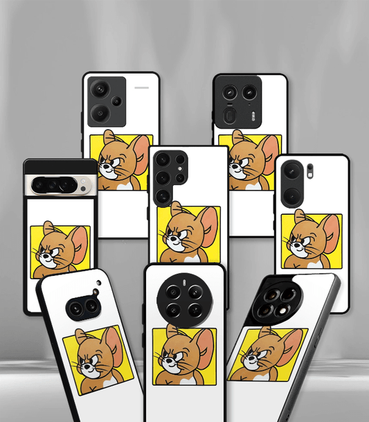 Irritated Jerry Premium Glossy Phone Case