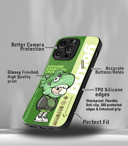 Cartoon edition Premium Glossy Phone Case