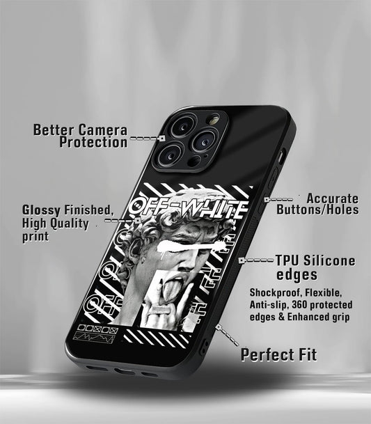 Cutout Patternic Premium Glossy Phone Case compatible for every Phone Models.