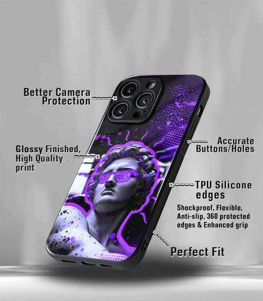 Cutout Patternic Premium Glossy Phone Case compatible for every Phone Models.