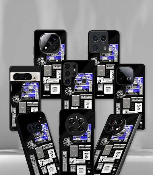 Cutout Patternic Premium Glossy Phone Case compatible for every Phone Models.