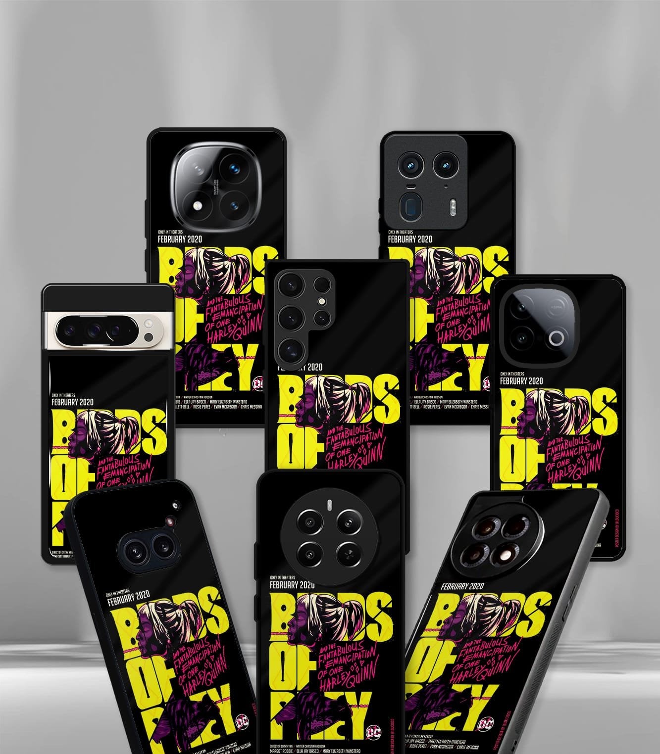 cutout patternic premium glossy phone case compatible for every phone models.