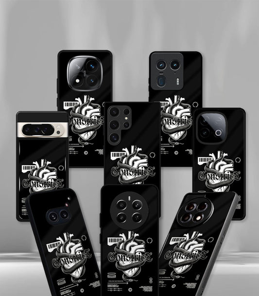 Cutout Patternic Premium Glossy Phone Case compatible for every Phone Models.
