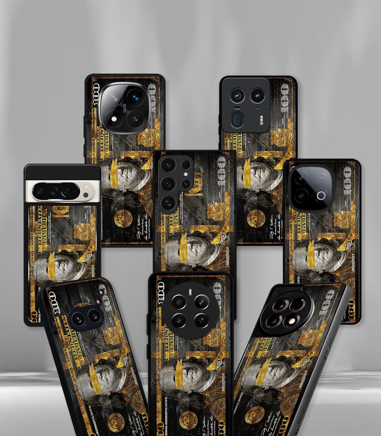 cutout patternic premium glossy phone case compatible for every phone models.