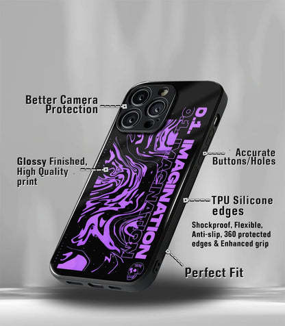 Cutout Patternic Premium Glossy Phone Case compatible for every Phone Models.