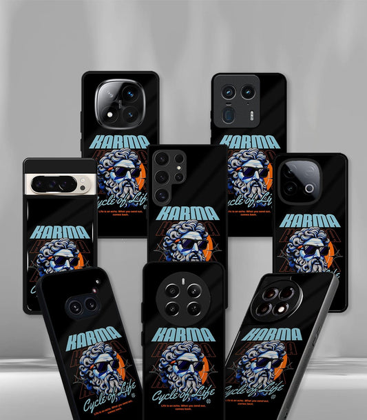 Cutout Patternic Premium Glossy Phone Case compatible for every Phone Models.