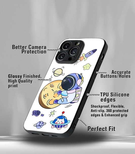 Cutout Patternic Premium Glossy Phone Case compatible for every Phone Models.