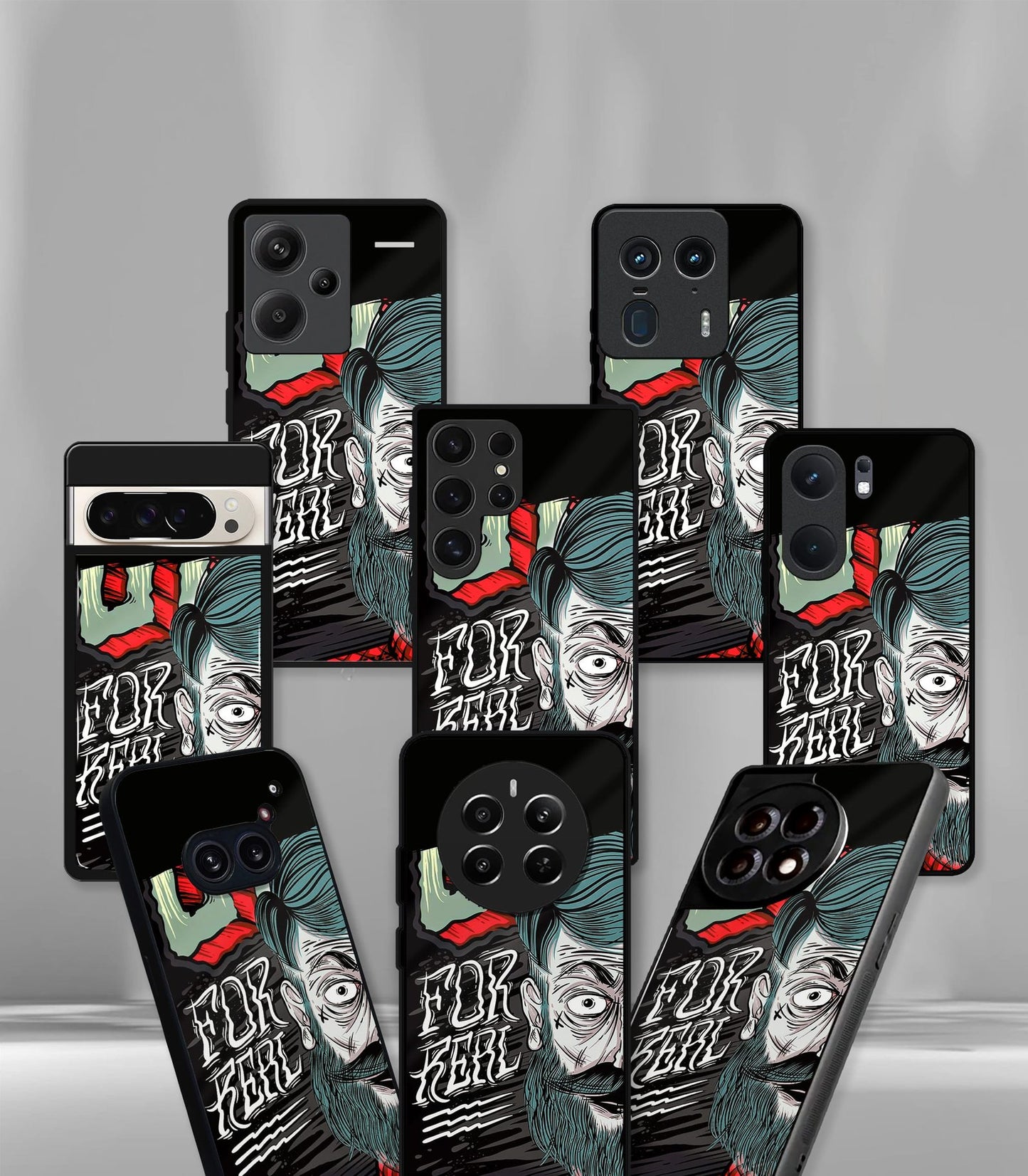 cutout patternic premium glossy phone case compatible for every phone models.