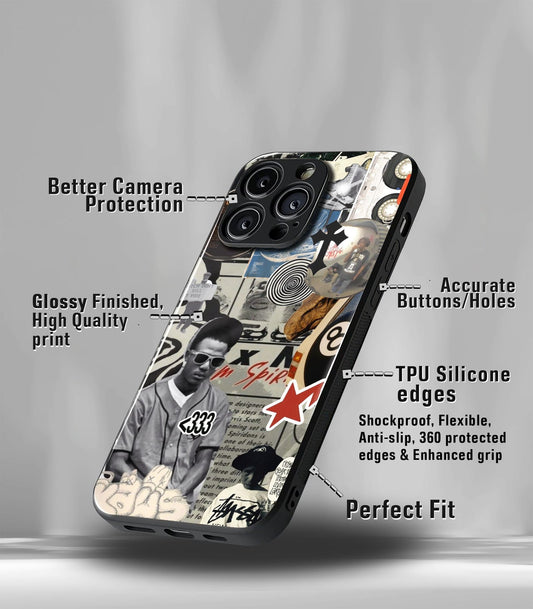 Cutout Patternic Premium Glossy Phone Case compatible for every Phone Models.