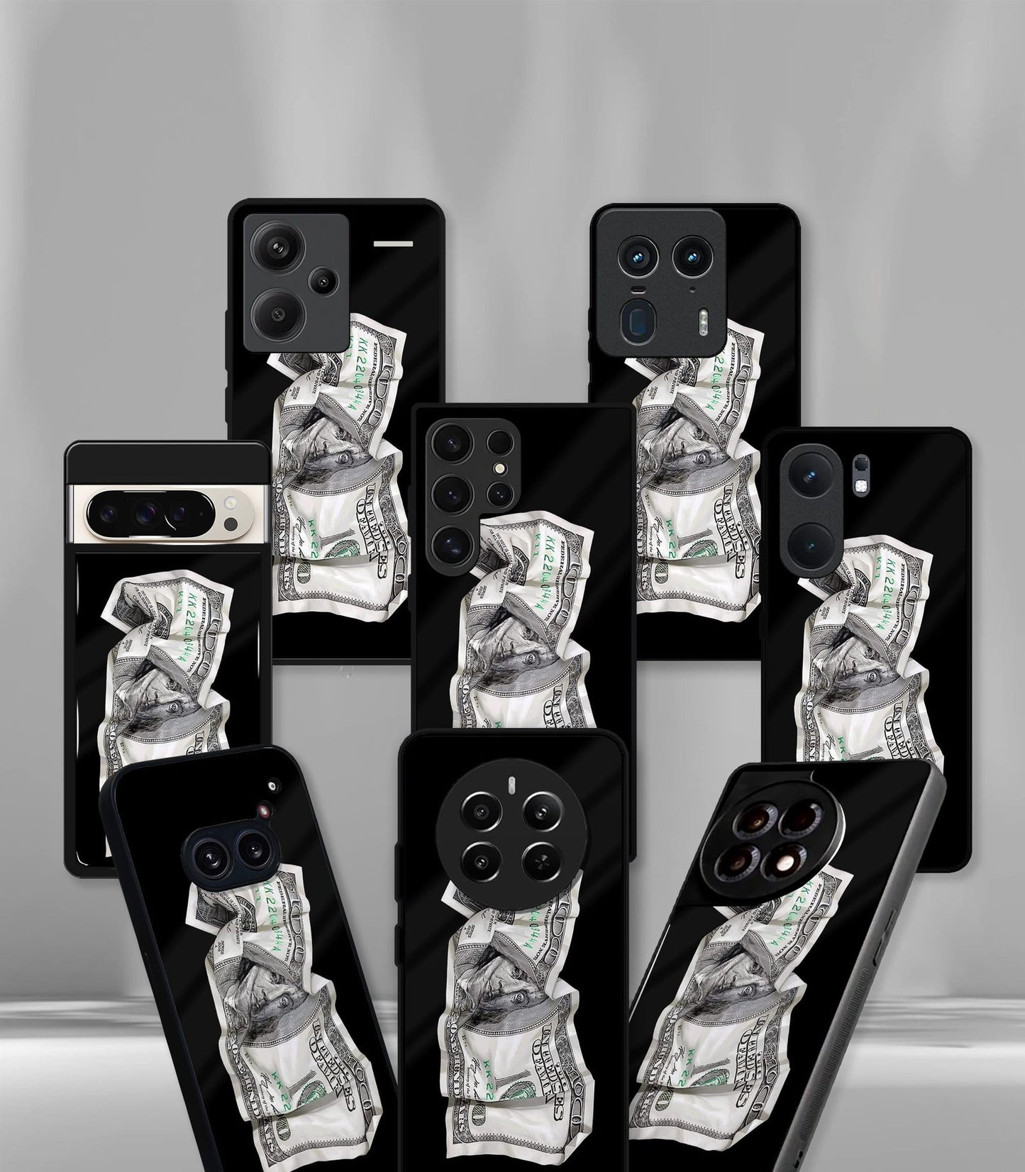 cutout patternic premium glossy phone case compatible for every phone models.