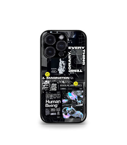 Cutout Patternic Premium Glossy Phone Case compatible for every Phone Models.