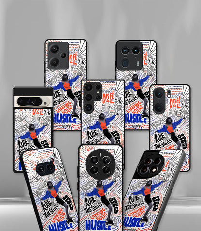 Cutout Patternic Premium Glossy Phone Case compatible for every Phone Models.