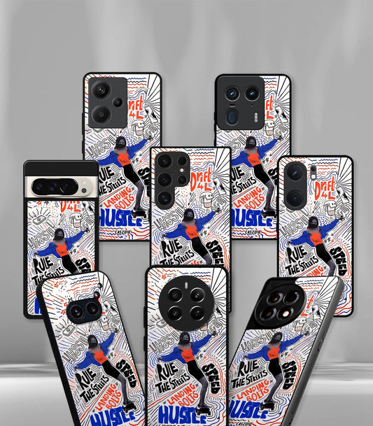 Cutout Patternic Premium Glossy Phone Case compatible for every Phone Models.