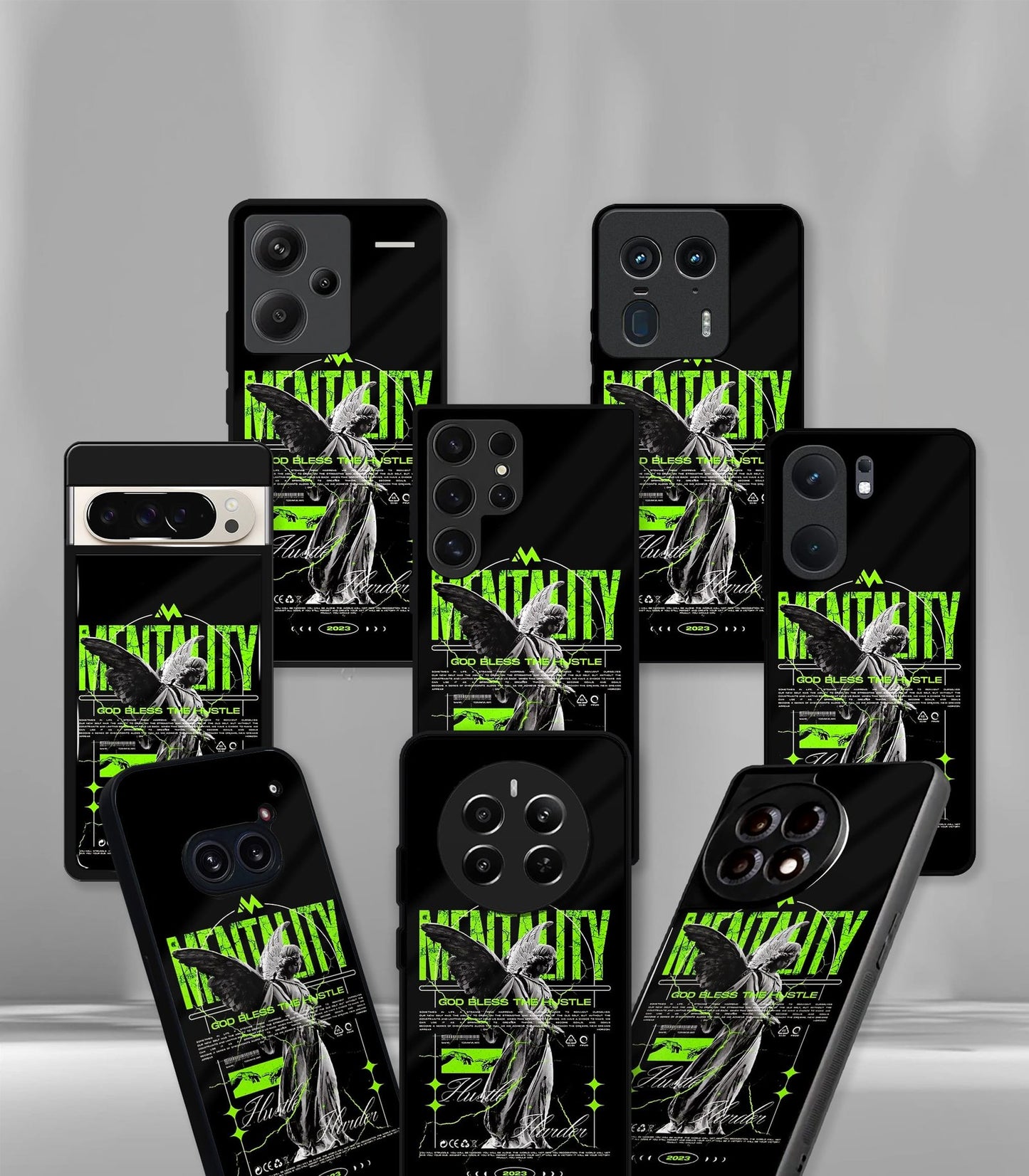 cutout patternic premium glossy phone case compatible for every phone models.