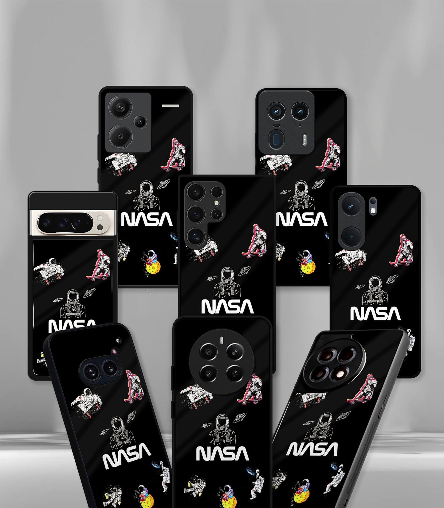 cutout patternic premium glossy phone case compatible for every phone models.
