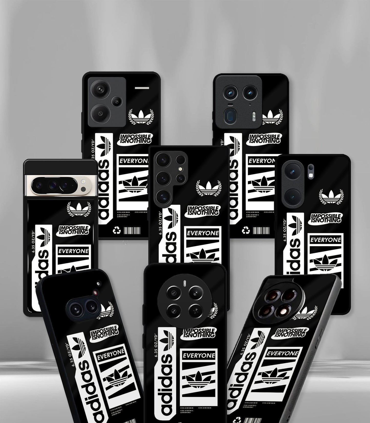 cutout patternic premium glossy phone case compatible for every phone models.
