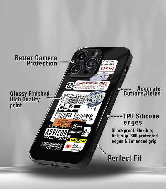 Cutout Patternic Premium Glossy Phone Case compatible for every Phone Models.