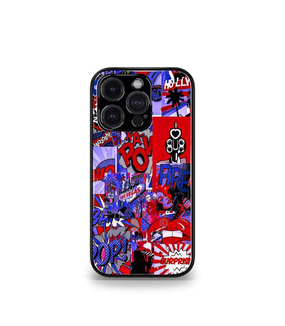 Cutout Patternic Premium Glossy Phone Case compatible for every Phone Models.