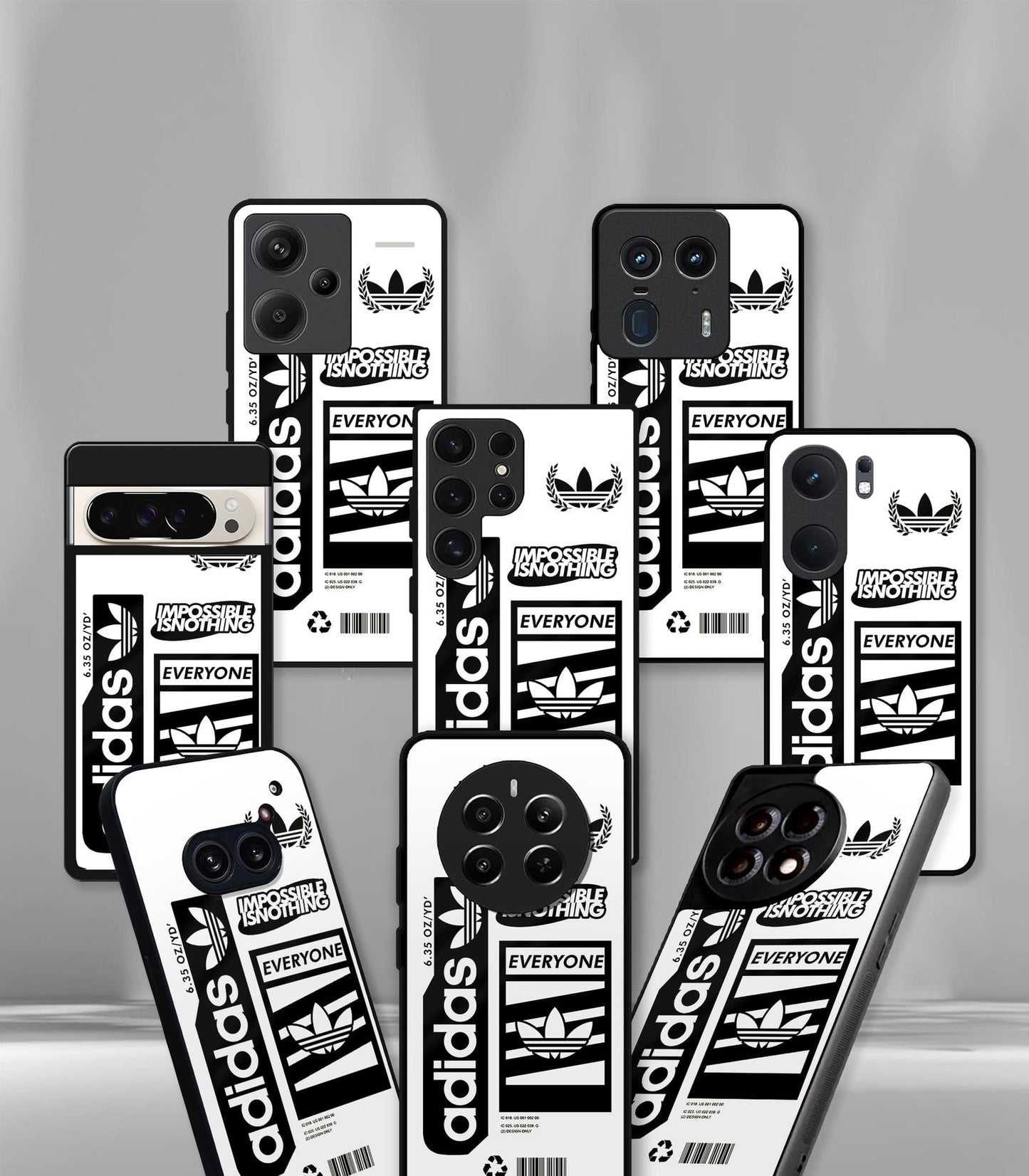 cutout patternic premium glossy phone case compatible for every phone models.