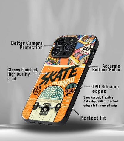 Cutout Patternic Premium Glossy Phone Case compatible for every Phone Models.