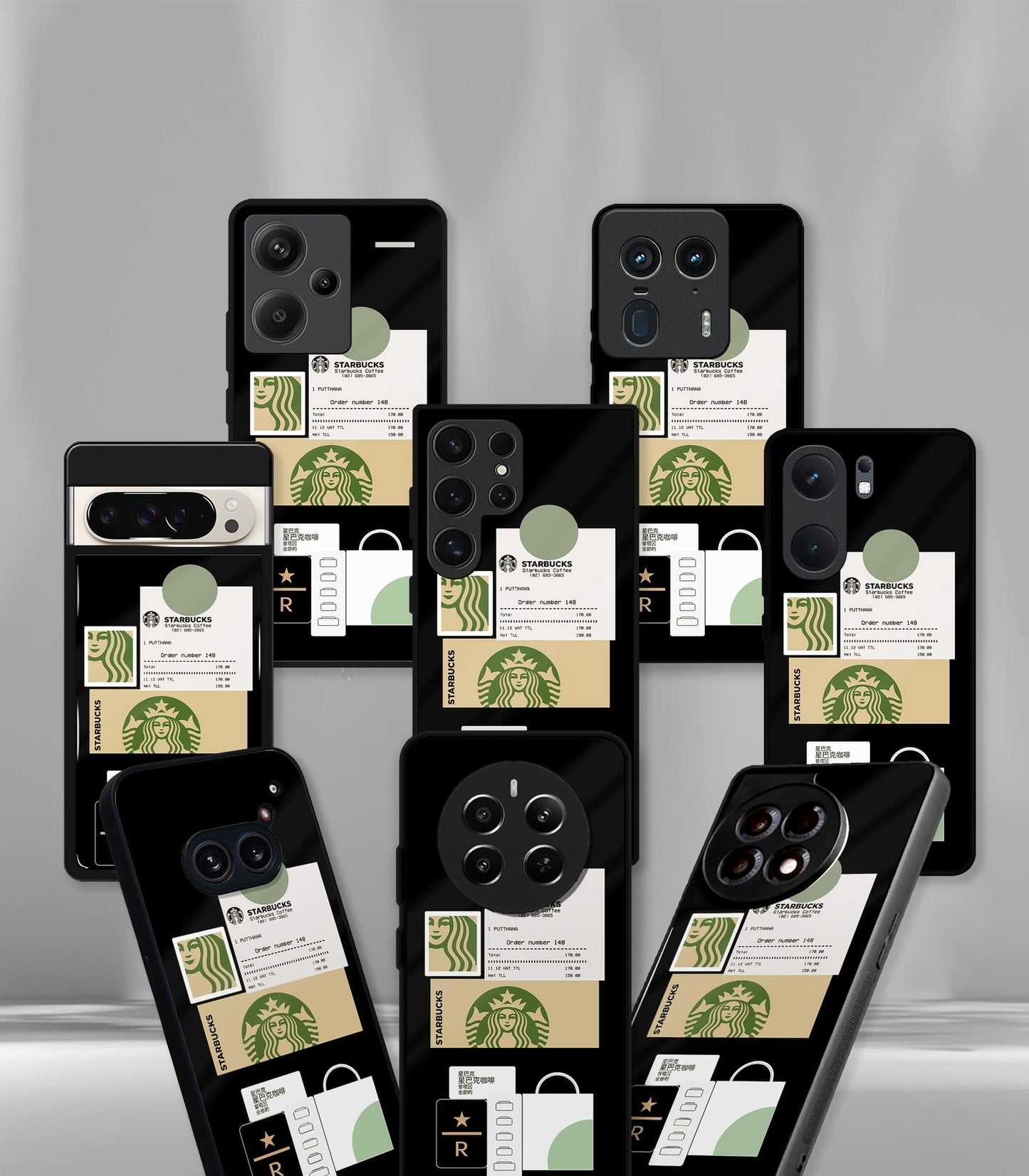 cutout patternic premium glossy phone case compatible for every phone models.