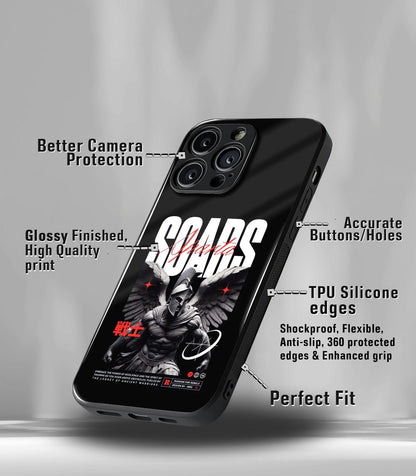 Cutout Patternic Premium Glossy Phone Case compatible for every Phone Models.