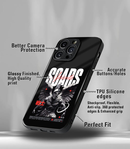 Cutout Patternic Premium Glossy Phone Case compatible for every Phone Models.