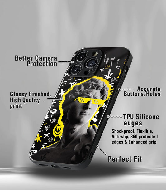 Cutout Patternic Premium Glossy Phone Case compatible for every Phone Models.