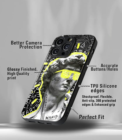 Cutout Patternic Premium Glossy Phone Case compatible for every Phone Models.