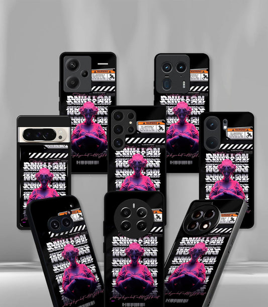 Cutout Patternic Premium Glossy Phone Case compatible for every Phone Models.