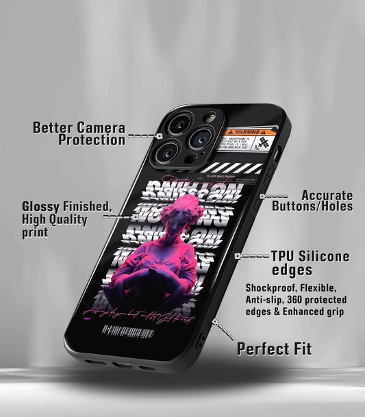 Cutout Patternic Premium Glossy Phone Case compatible for every Phone Models.
