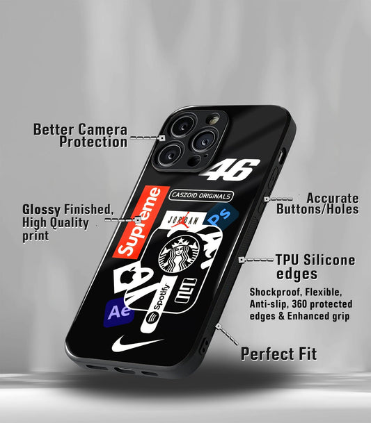 Cutout Patternic Premium Glossy Phone Case compatible for every Phone Models.