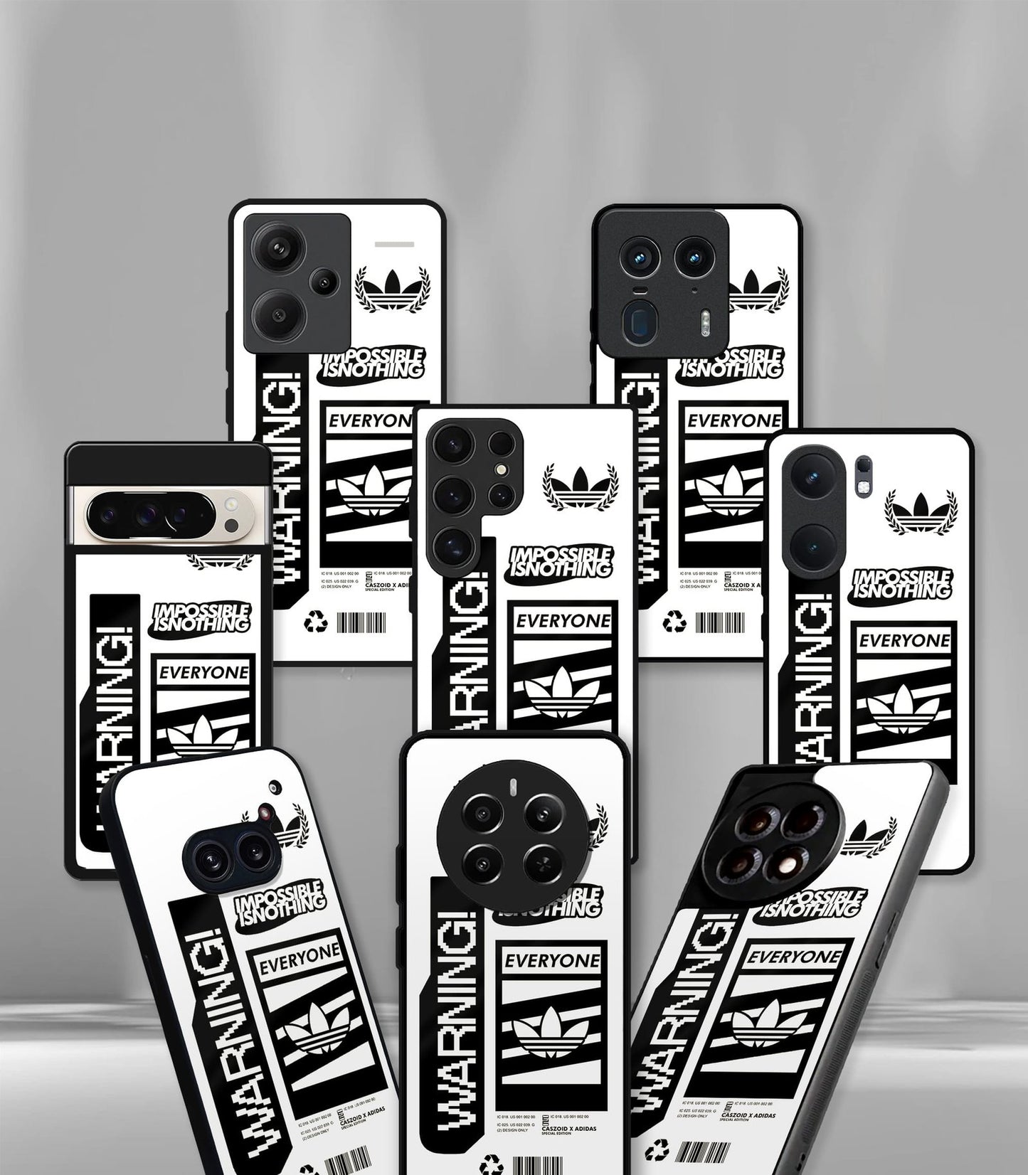 cutout patternic premium glossy phone case compatible for every phone models.