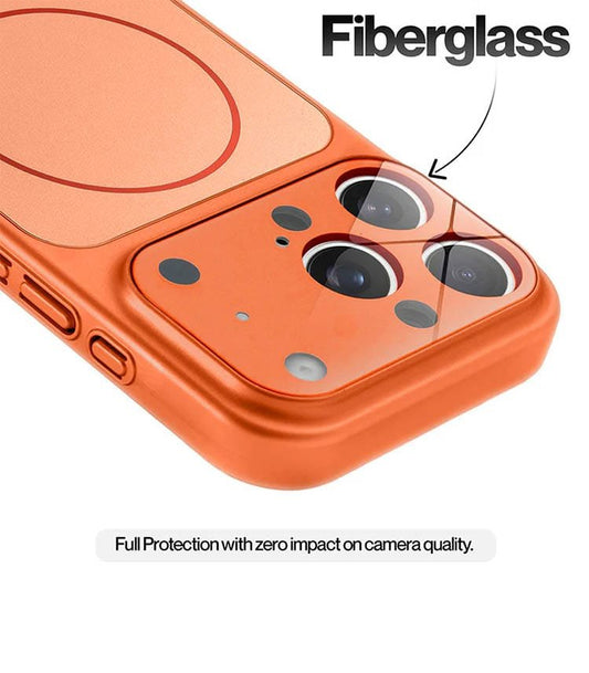 Caszoid Premium 17 Pro Cosmic Orange Converter Case for iPhone 13, 14, 15 & 16 Models
