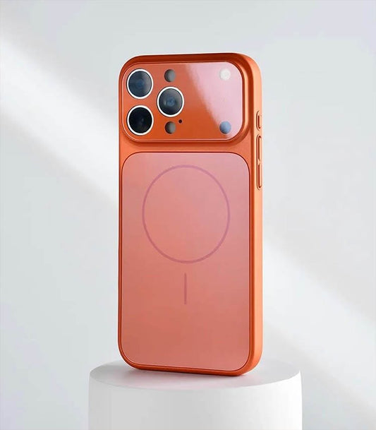 Caszoid Premium 17 Pro Cosmic Orange Converter Case for iPhone 13, 14, 15 & 16 Models