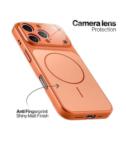 Caszoid Premium 17 Pro Cosmic Orange Converter Case for iPhone 13, 14, 15 & 16 Models