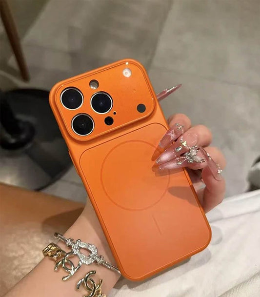 Caszoid Premium 17 Pro Cosmic Orange Converter Case for iPhone 13, 14, 15 & 16 Models