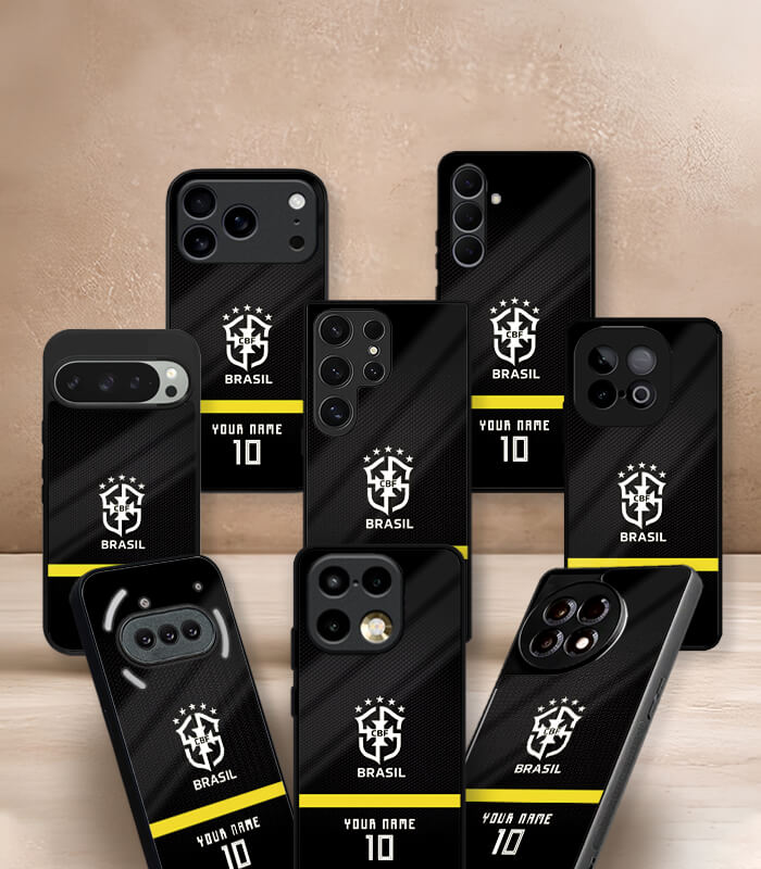 customized brazil dark edition fifa wc26 premium glossy phone case