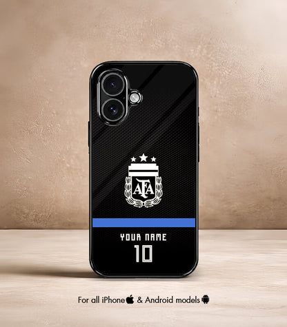 Customized Argentina Dark Edition FIFA WC26 Premium Glossy Phone Case