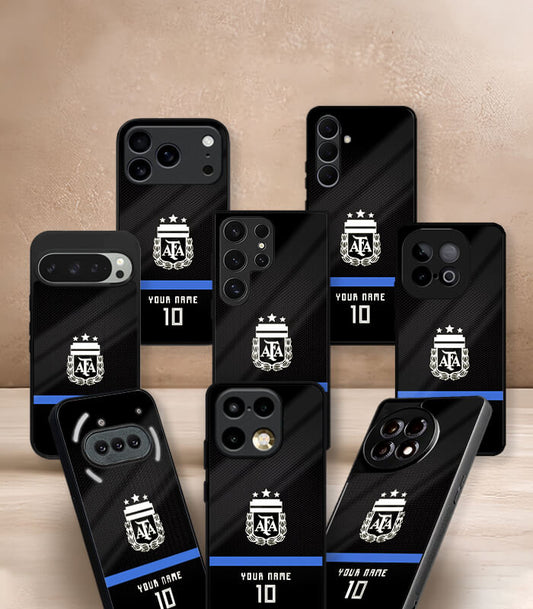 Customized Argentina Dark Edition FIFA WC26 Premium Glossy Phone Case